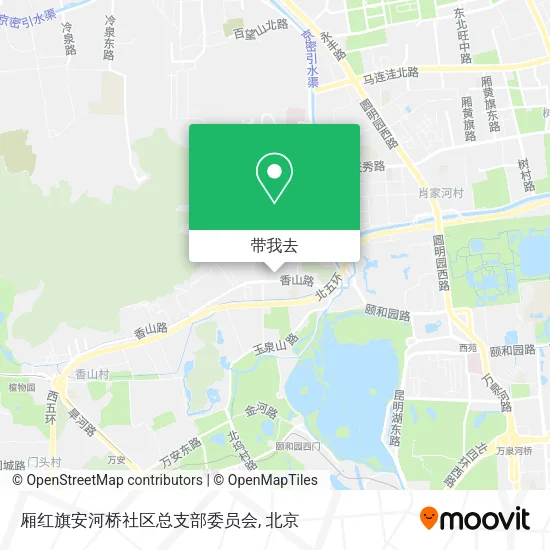 厢红旗安河桥社区总支部委员会地图