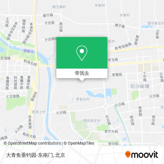 大青鱼垂钓园-东南门地图