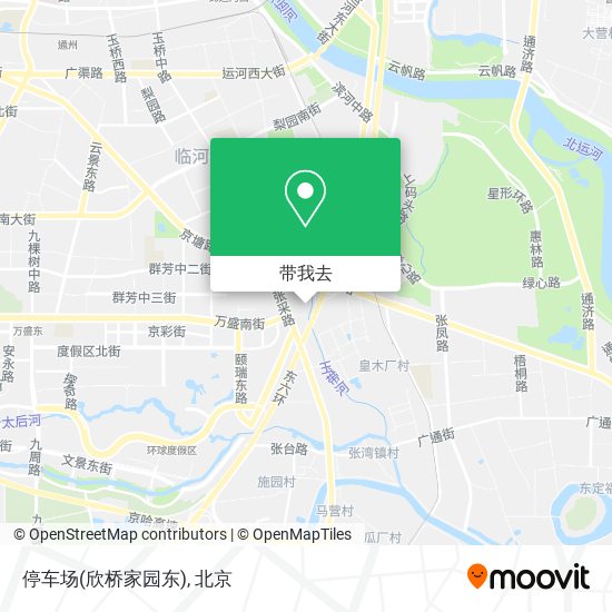 停车场(欣桥家园东)地图