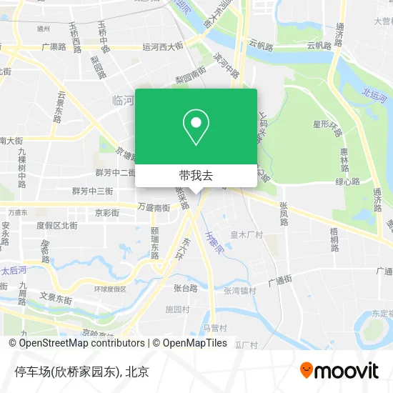停车场(欣桥家园东)地图