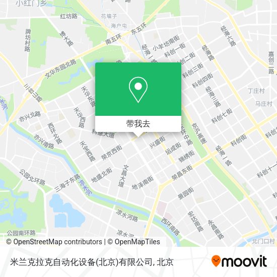 米兰克拉克自动化设备(北京)有限公司地图