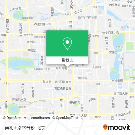 南礼士路T9号楼地图