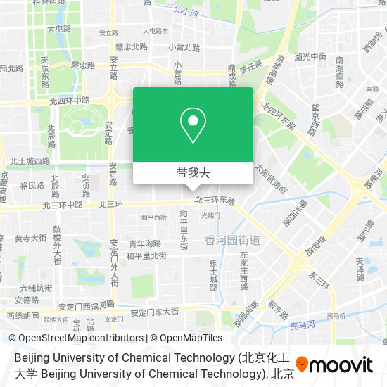 Beijing University of Chemical Technology地图