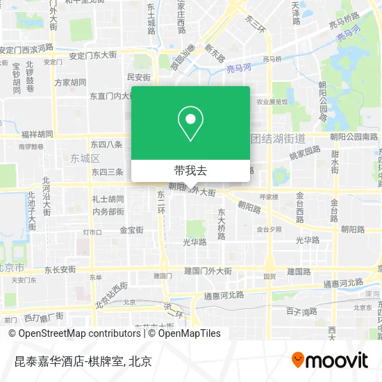昆泰嘉华酒店-棋牌室地图