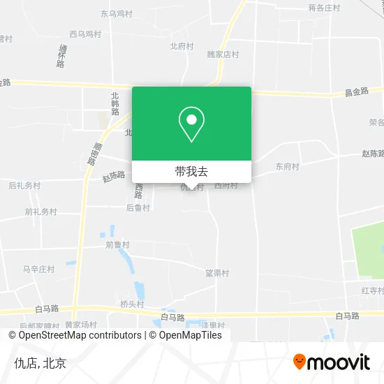 仇店地图