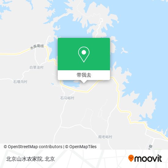北京山水农家院地图