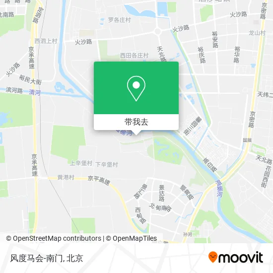 风度马会-南门地图