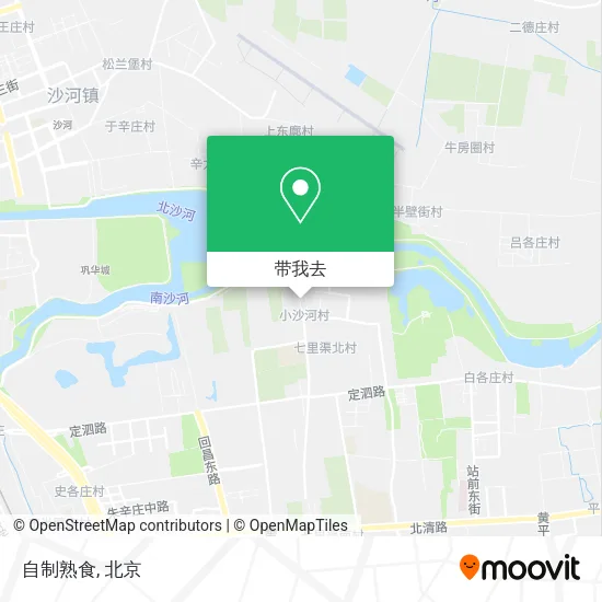 自制熟食地图