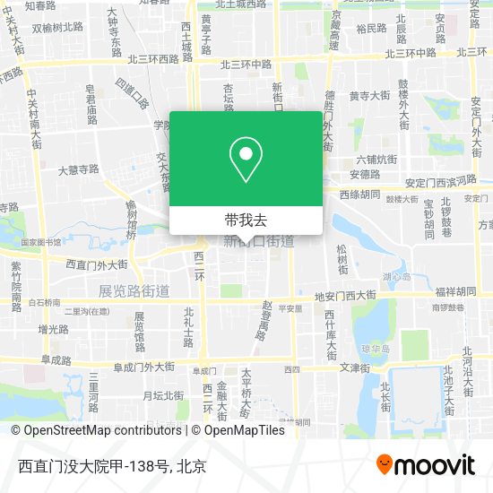 西直门没大院甲-138号地图