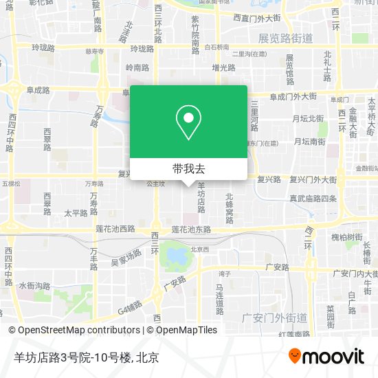 羊坊店路3号院-10号楼地图