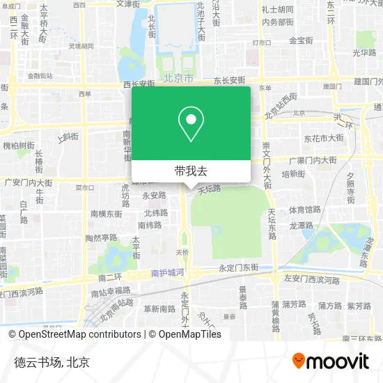 德云书场地图