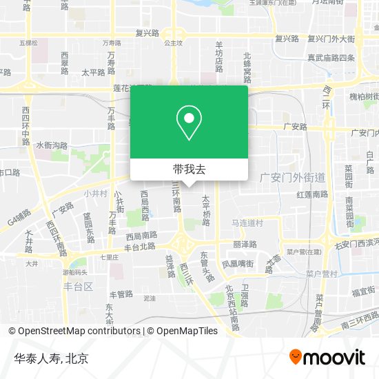 华泰人寿地图