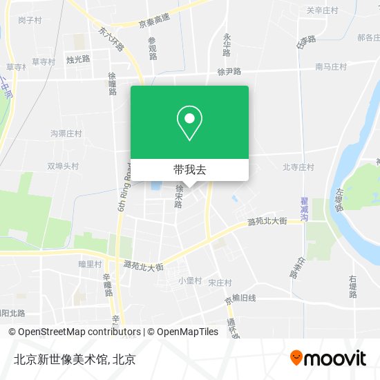 北京新世像美术馆地图