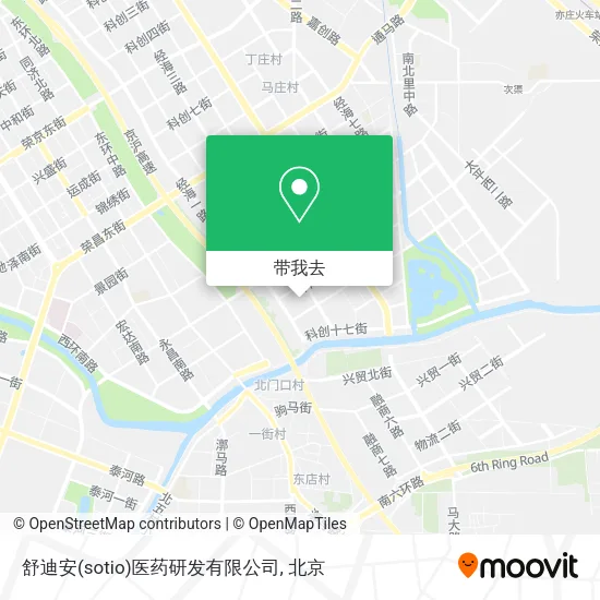 舒迪安(sotio)医药研发有限公司地图