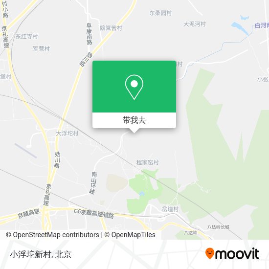 小浮坨新村地图