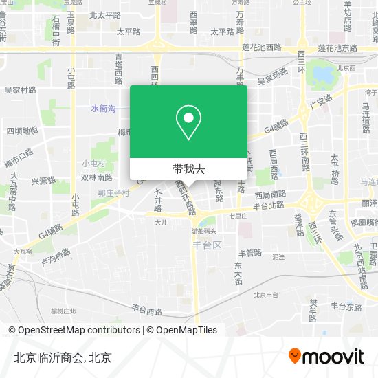北京临沂商会地图