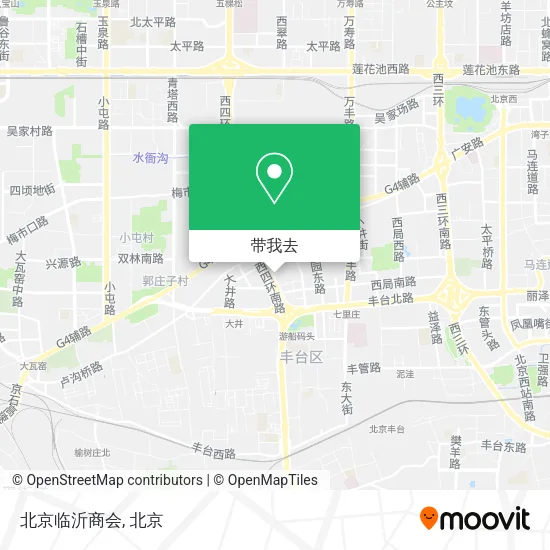 北京临沂商会地图