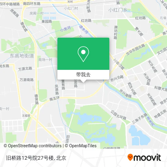 旧桥路12号院27号楼地图
