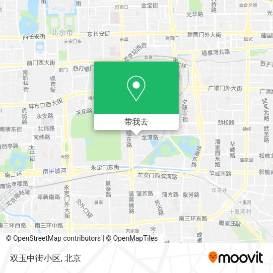 双玉中街小区地图