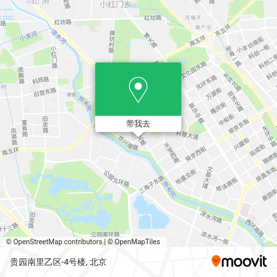 贵园南里乙区-4号楼地图