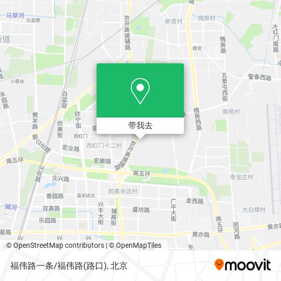 福伟路一条/福伟路(路口)地图