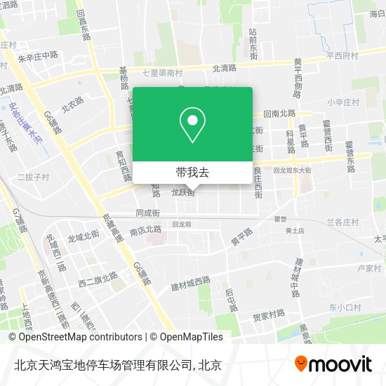 北京天鸿宝地停车场管理有限公司地图
