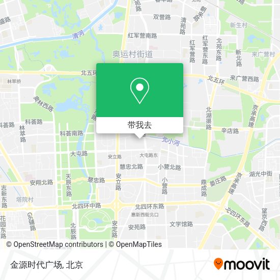 金源时代广场地图