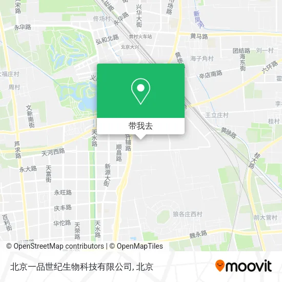 北京一品世纪生物科技有限公司地图