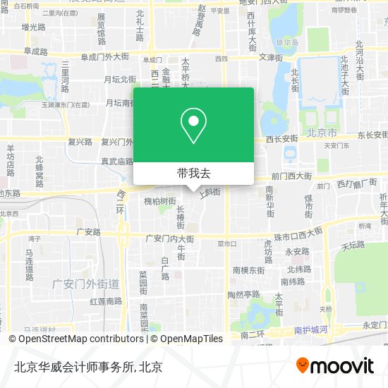 北京华威会计师事务所地图