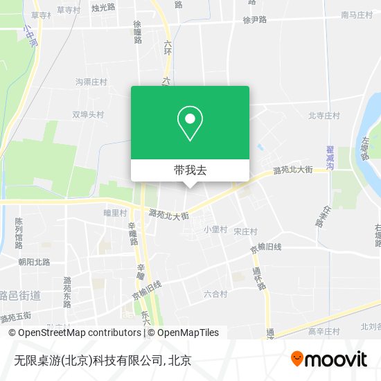 无限桌游(北京)科技有限公司地图