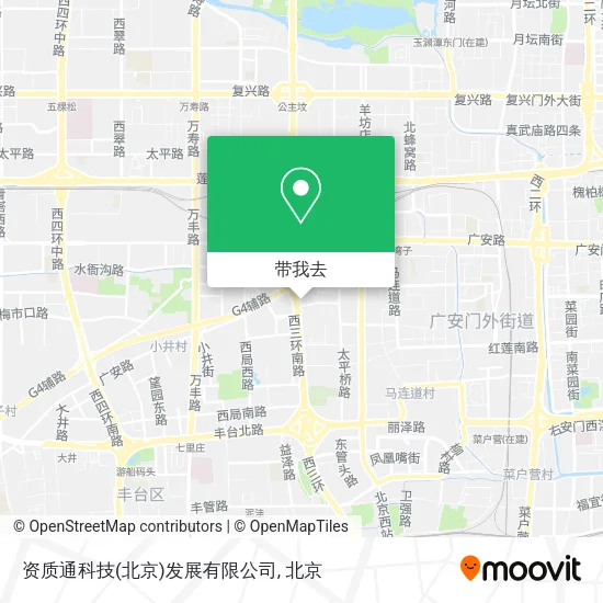 资质通科技(北京)发展有限公司地图