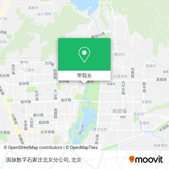 国脉数字石家庄北京分公司地图
