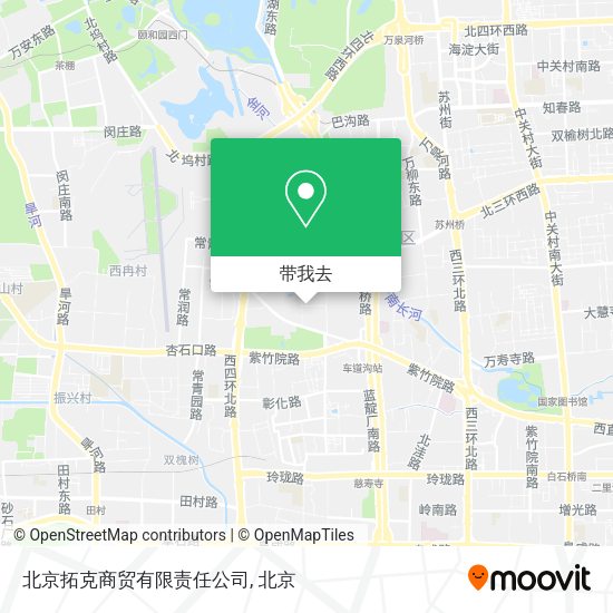 北京拓克商贸有限责任公司地图