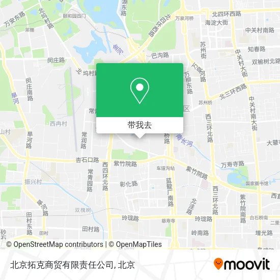 北京拓克商贸有限责任公司地图