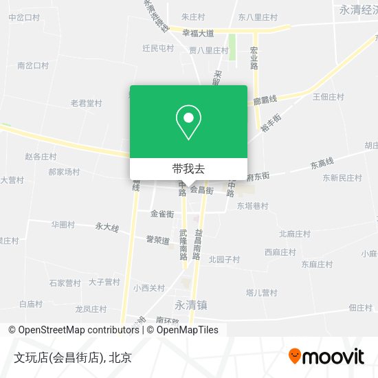 文玩店(会昌街店)地图