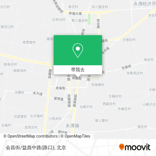 会昌街/益昌中路(路口)地图
