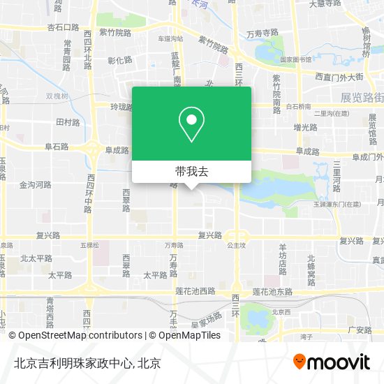 北京吉利明珠家政中心地图