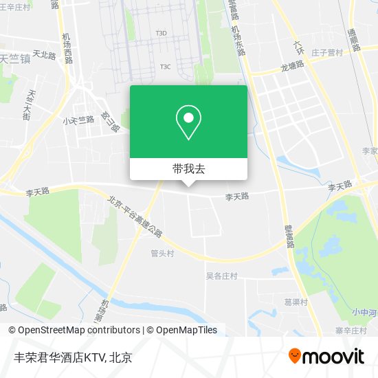 丰荣君华酒店KTV地图