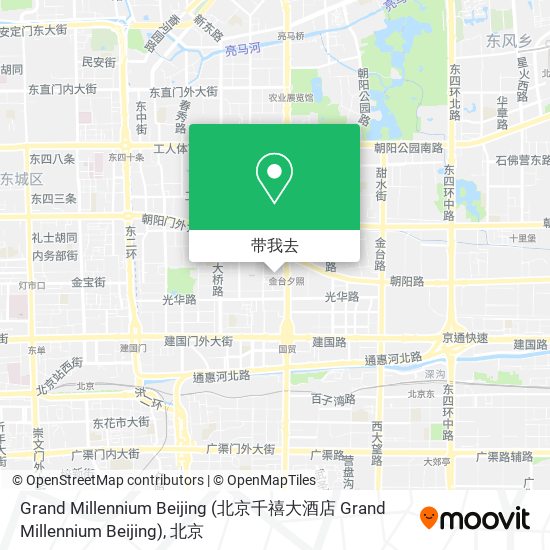 Grand Millennium Beijing地图