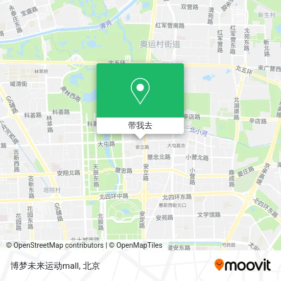 博梦未来运动mall地图