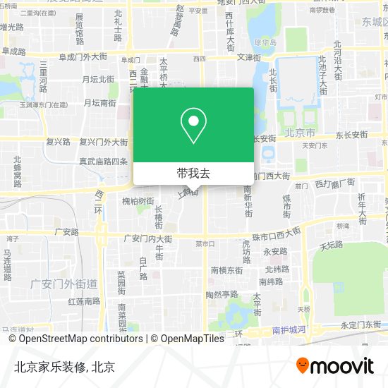 北京家乐装修地图