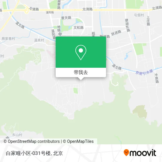 白家疃小区-031号楼地图