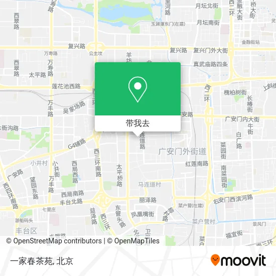 一家春茶苑地图