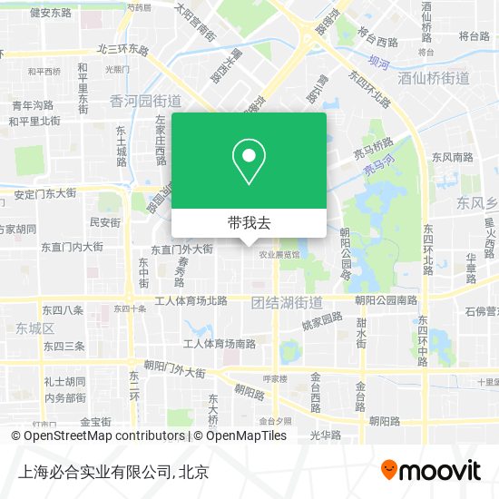 上海必合实业有限公司地图