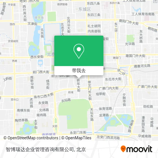 智博瑞达企业管理咨询有限公司地图