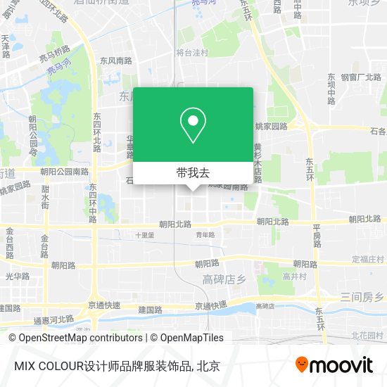 MIX COLOUR设计师品牌服装饰品地图