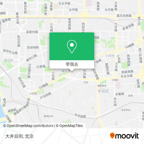大井后街地图