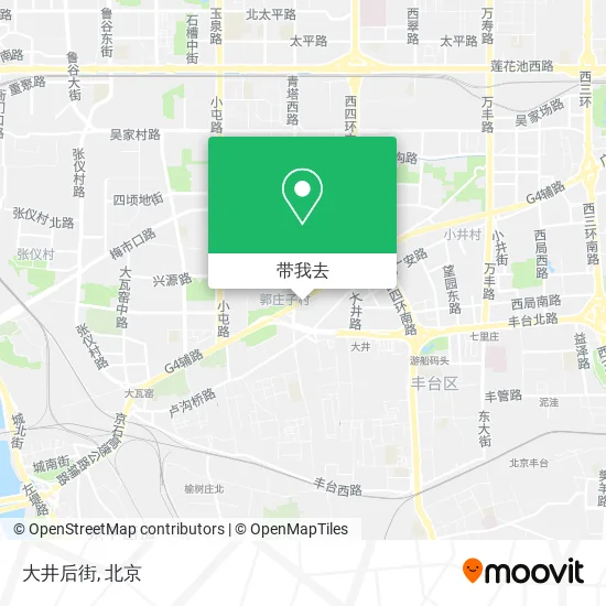 大井后街地图