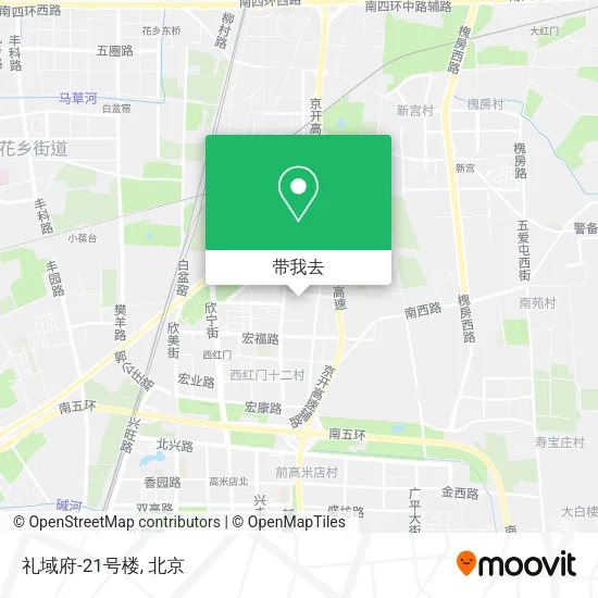 礼域府-21号楼地图
