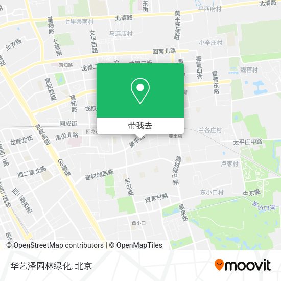 华艺泽园林绿化地图